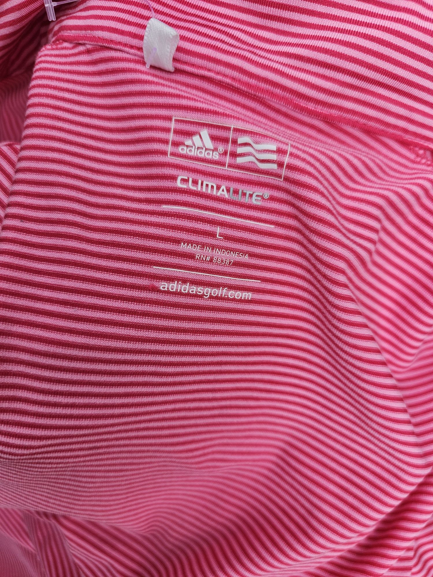 Adidas оригинална дамска горница наситено розово еластична материя Л р