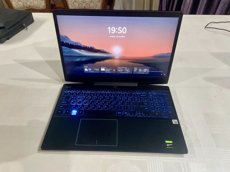 Ноутбук Dell G3 I7-10750h Gtx1650Ti Ssd 512gb