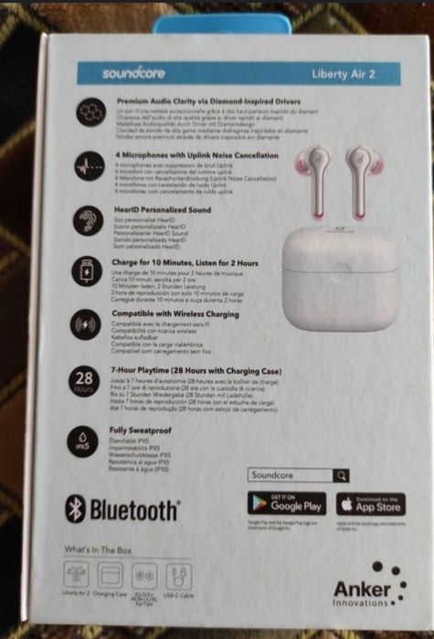 Căști wireless Anker Soundcore Liberty Air 2,
