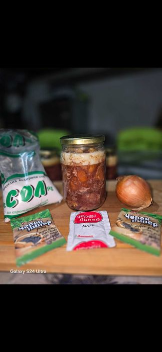 Телешко в собствен сос