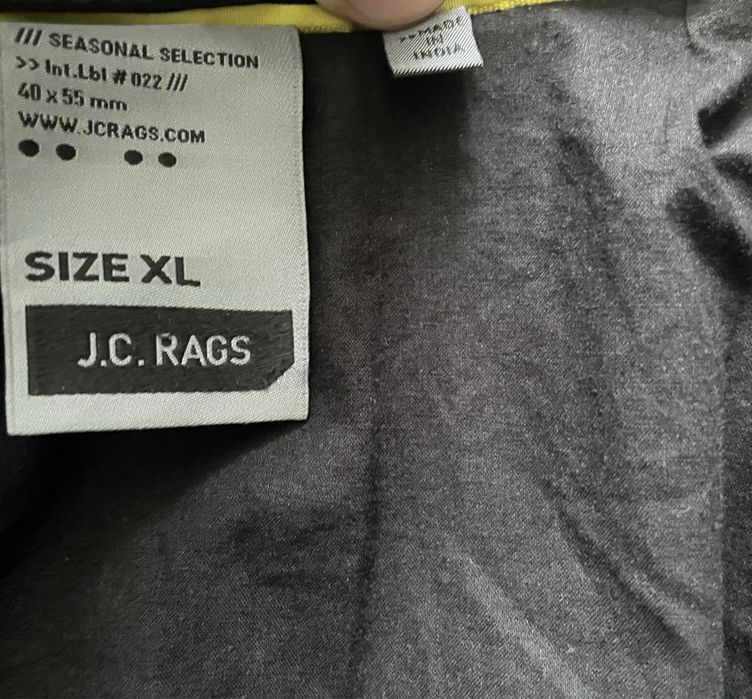 J.C.RAGS / мъжко яке (естествена) кожа XL/L