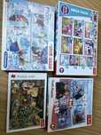 Puzzle (4 bucati) -Frozen, My little Pony