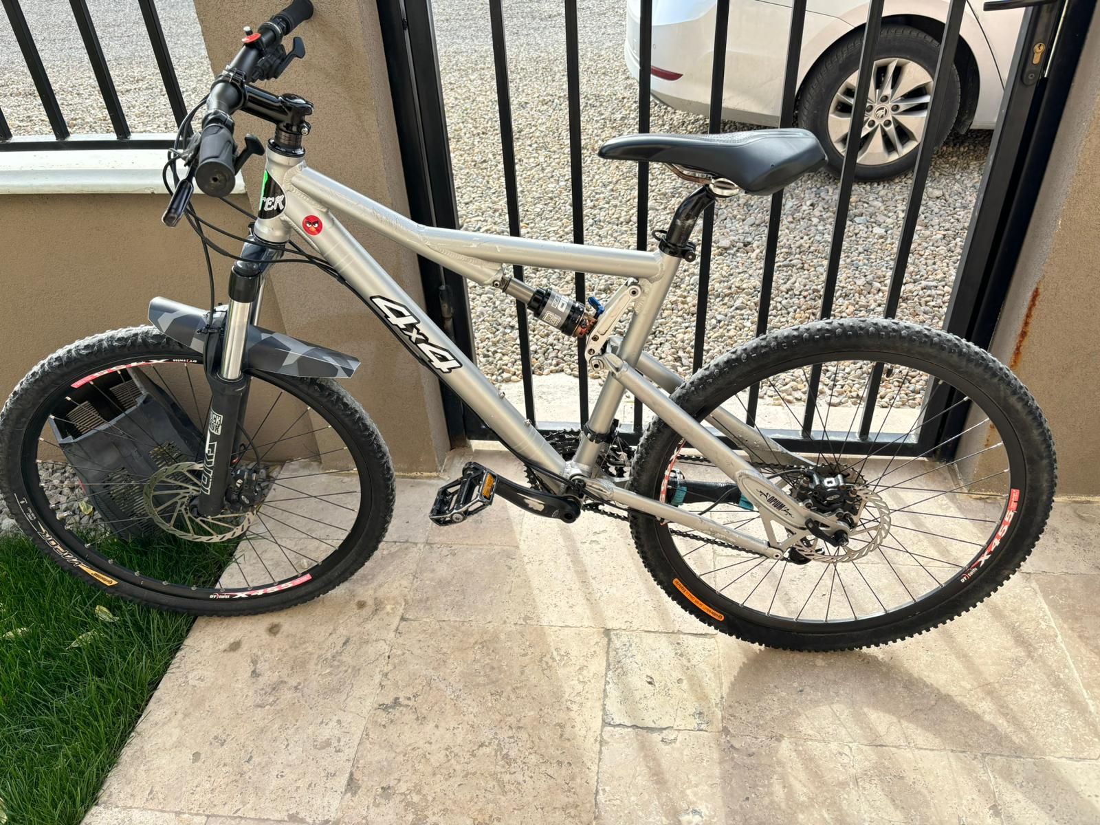 Bicicletă mountainbike, full suspension Opium