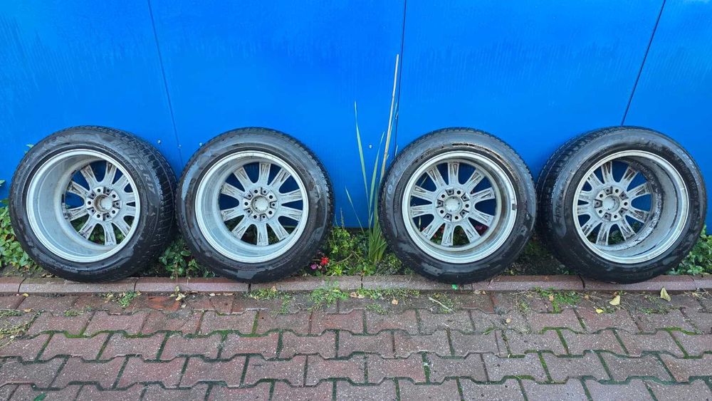Vand Jante BMW originale + cauciucuri de iarna Pirreli