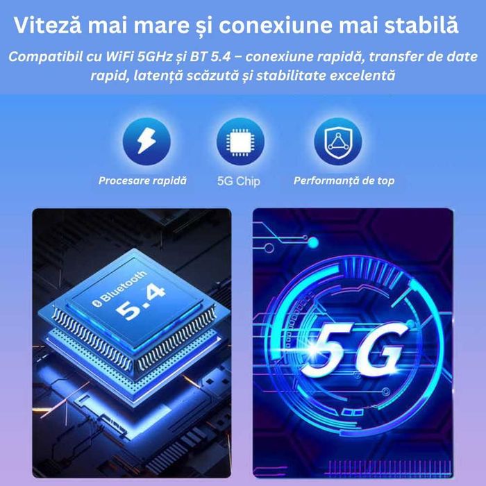 Adaptor Auto 2 in 1 CarPlay Wireless – Compatibil iPhone si Android