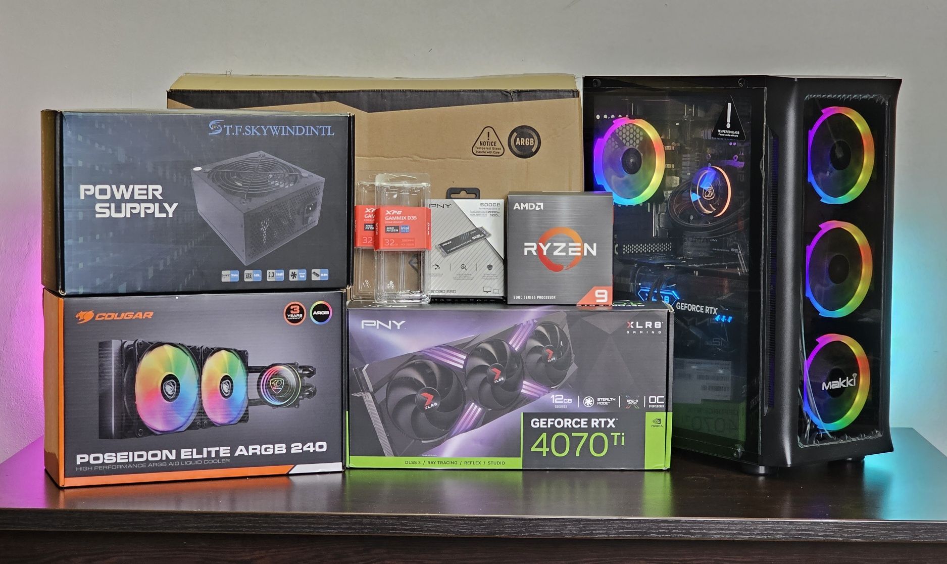 Изработване / Конфигуриране на Геймърски Компютри / Аllstore.bg