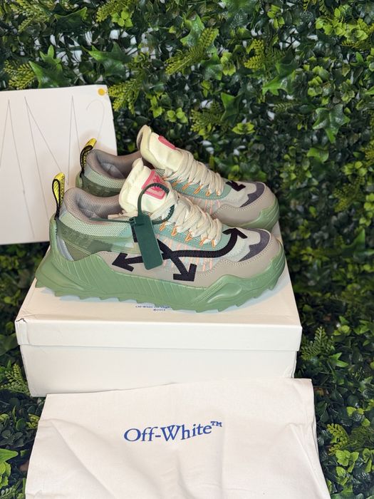 Adidasi/Sneakers off white odsy 1000 light green