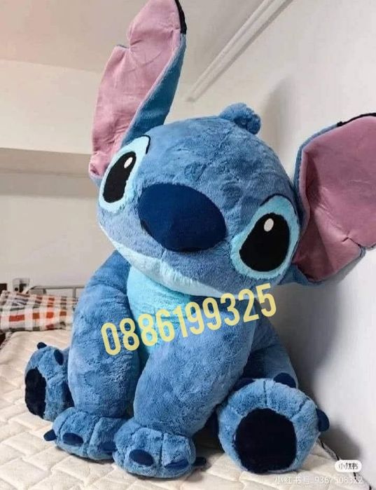 Голям плюшен Стич от 35см до 140см – Плюшена играчка Lilo & Stitch