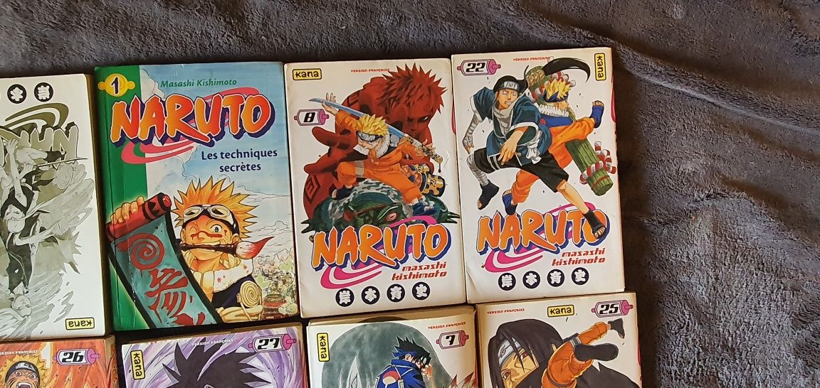Manga Naruto Masashi Kishimoto versiune franceza