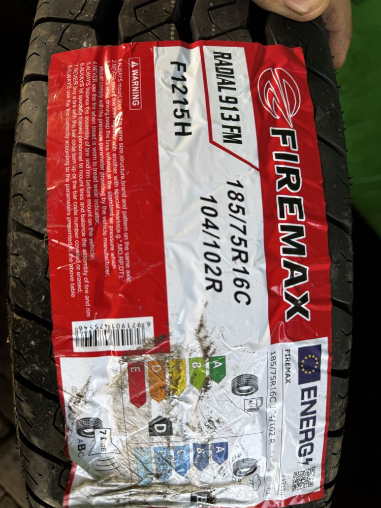Шины  новые 185/75 R16C Firemax