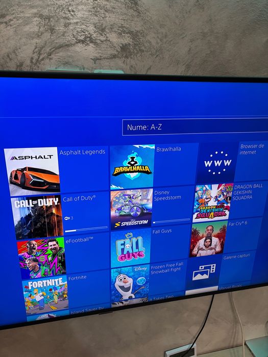 PS4 PlayStation 4 cu garanție 30 jocuri Fortnite Roblox FIFA Minecraft