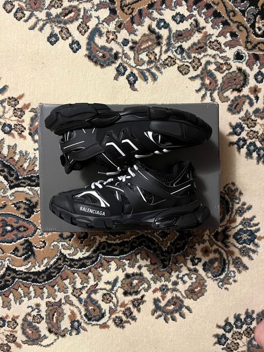 Balenciaga track negre-alb