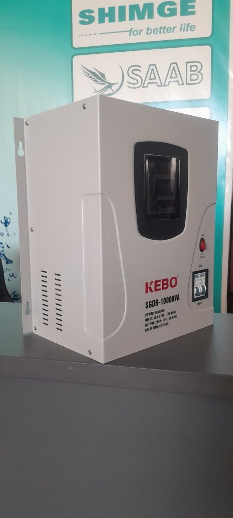 Стабилизатор напряжения 220 в 10 кВт KEBO stabilizator