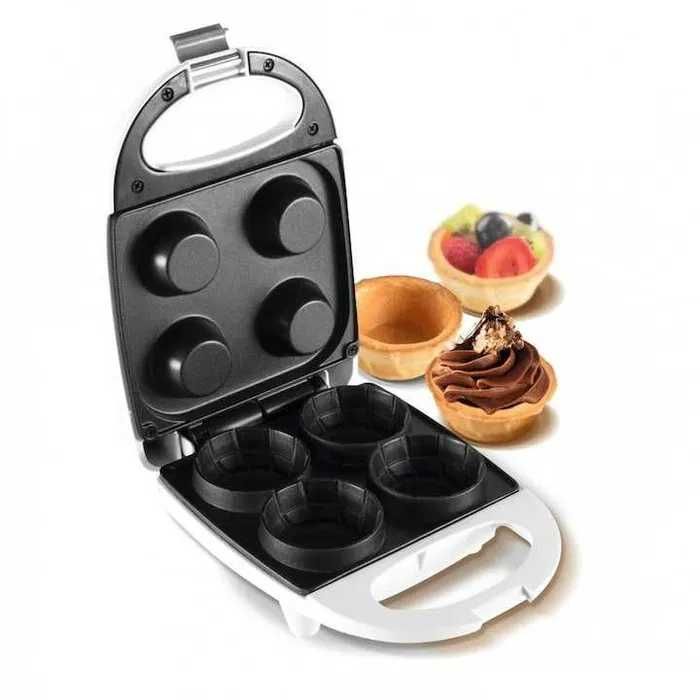 Aparat electric de preparat desert gofre/vafe(4 buc)tip pahar,520W,nou
