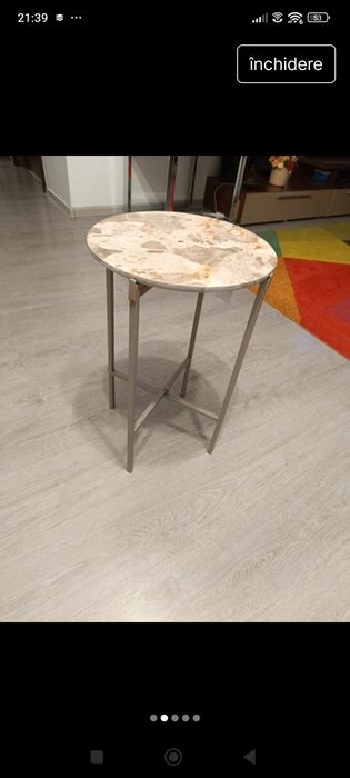 Masa cafea marmură noua