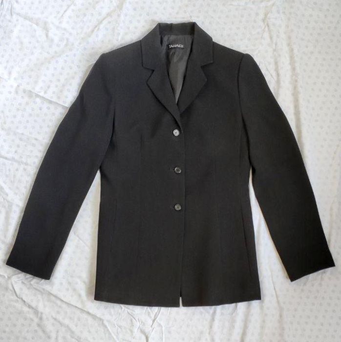 Женский пиджак черный размер S-M