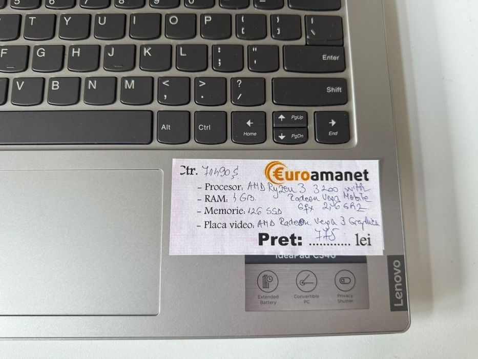 Laptop Lenovo IdeaPad C340-14API - 2-in-1 Convertibil, -P-