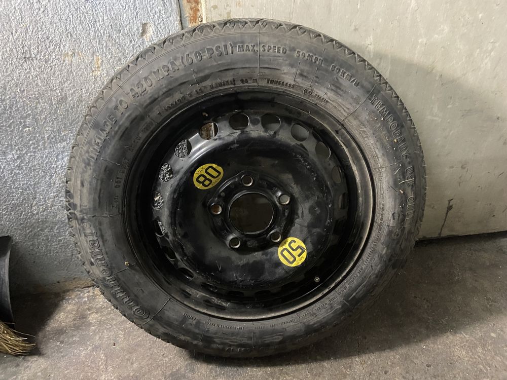 Резервна гума 5x120, патерица 5x120 за БМВ е46 оригинална BMW e46