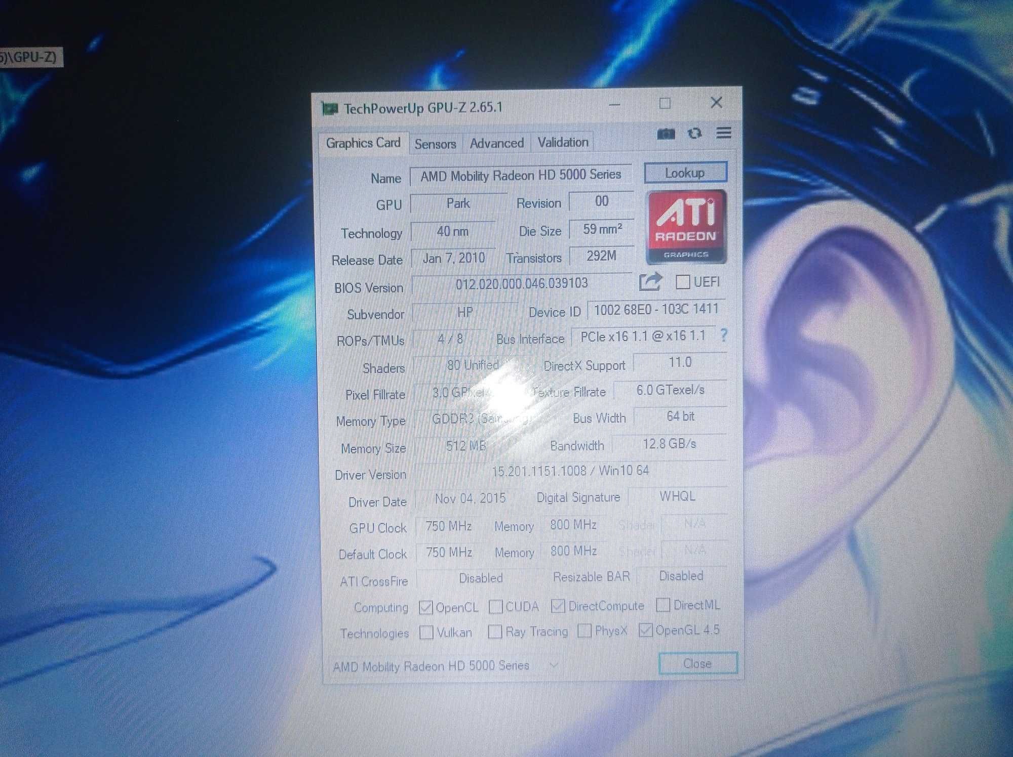 Hp probook 4720s Core I3 m370