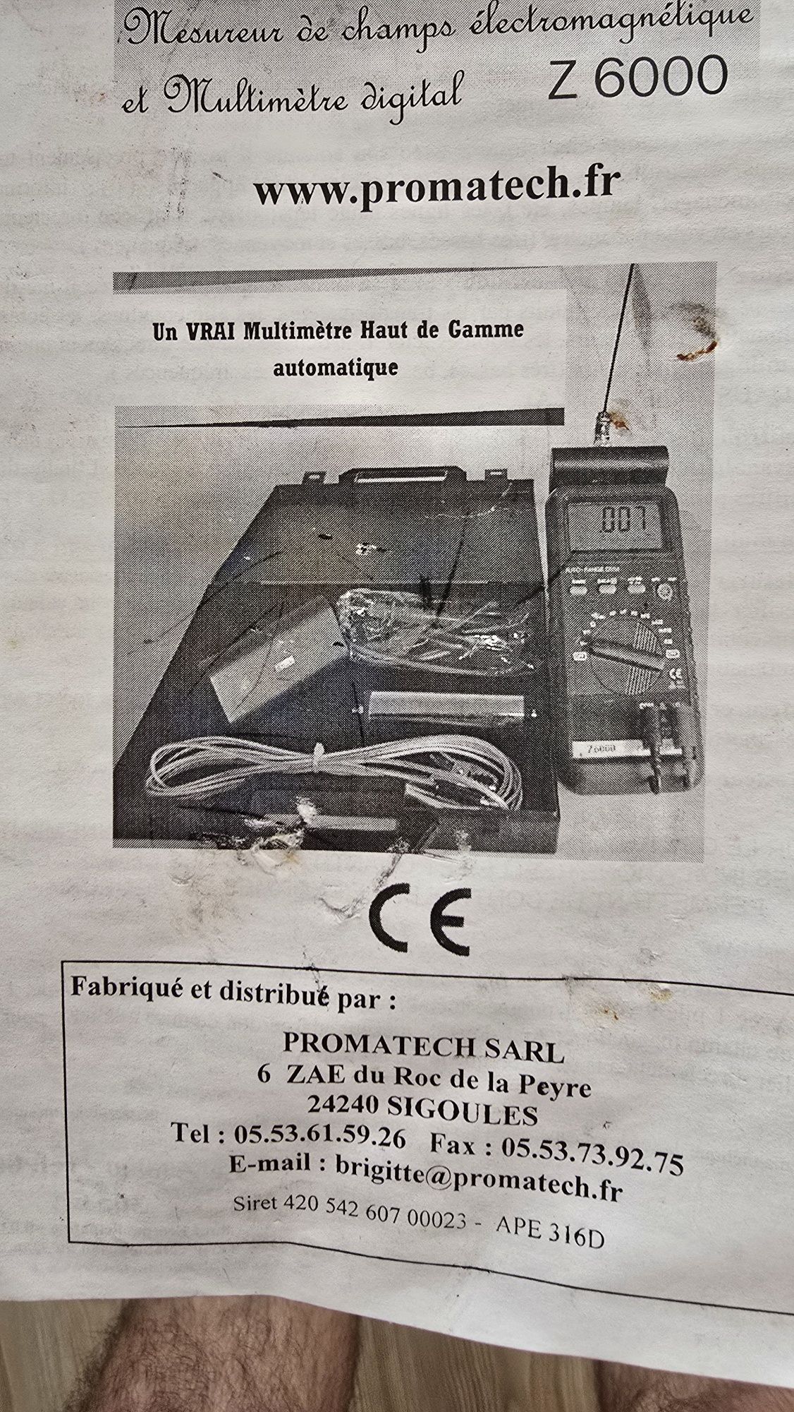 Multimetru radiatii