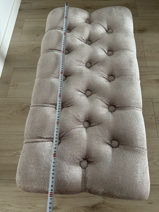 Bancheta superba - Roz pudra sclipici