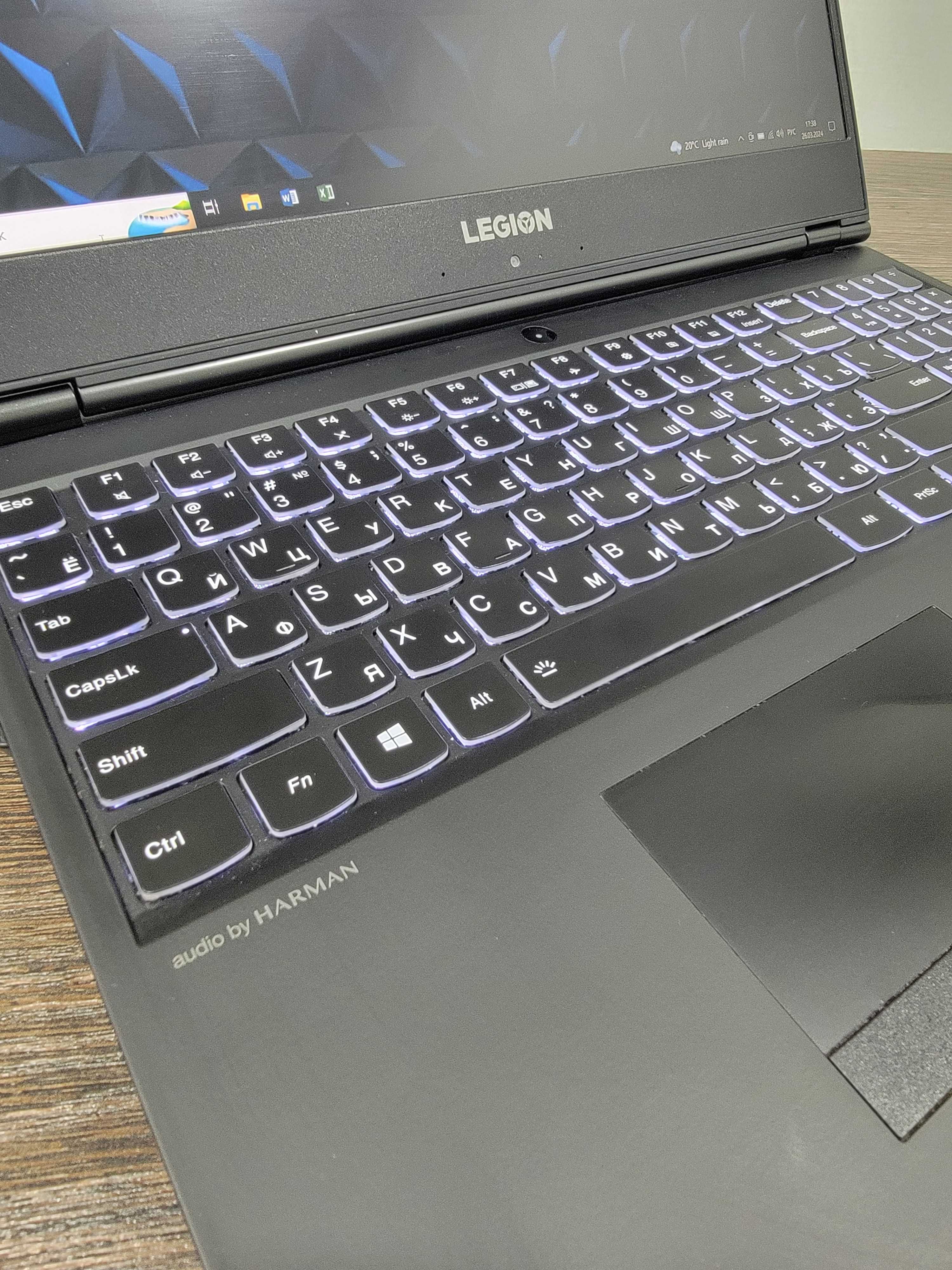 мощный i7 ноутбук Lenovo LEGION Y540, подсветка клавиатуры,