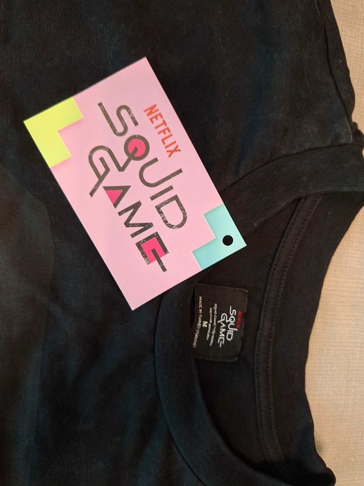 Оригинална тениска Squid Game Netflix размер М