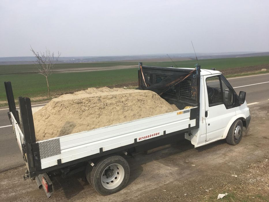 Nisip, sort, balast, moloz,, Transport orice, excavator 3,5t și 15t