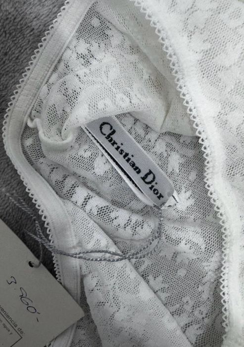 Body danela Christian Dior alb/negru/galben