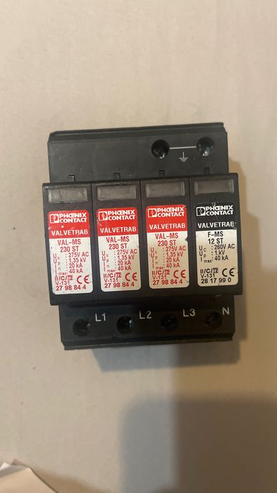 Модул за защита от пренапрежение Phoenix Contact VAL-MS 230/3+1 FM