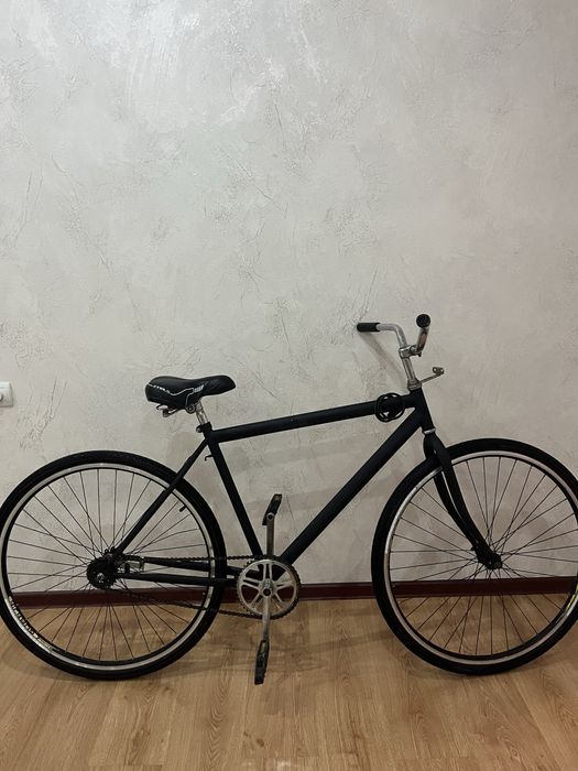 Велосипед с матовай краской