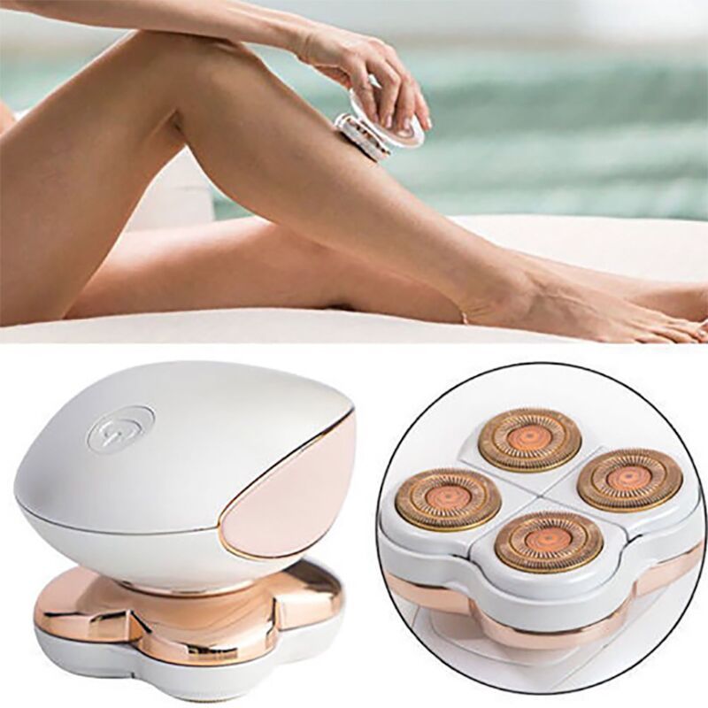 НЕМСКИ Електрическа самобръсначка, три – UniversalEpilator + ЛЕД ФЕНЕР