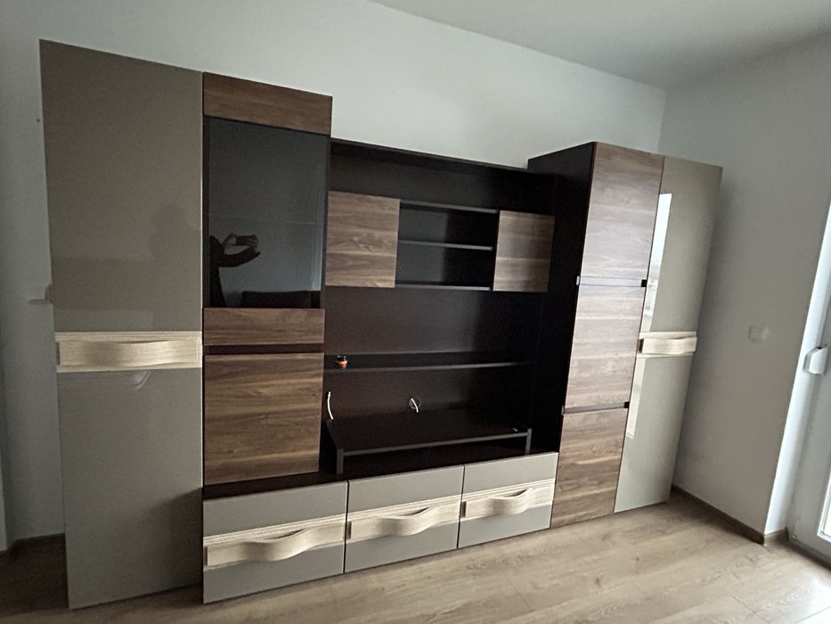 Bibliotecă living Obsession, capuccino