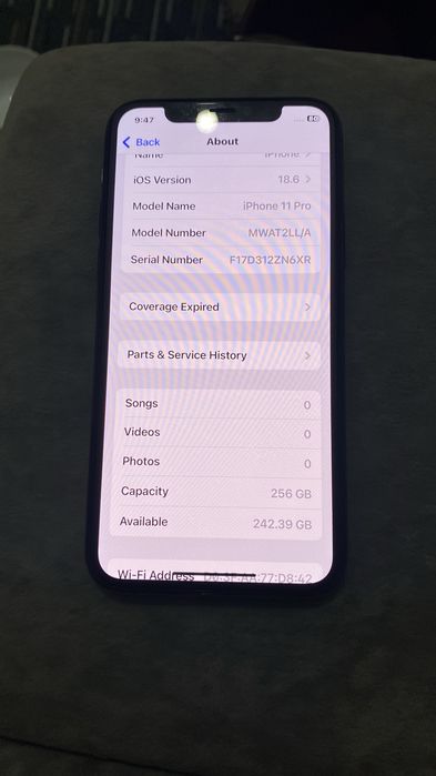 Iphone 11 pro 256gb