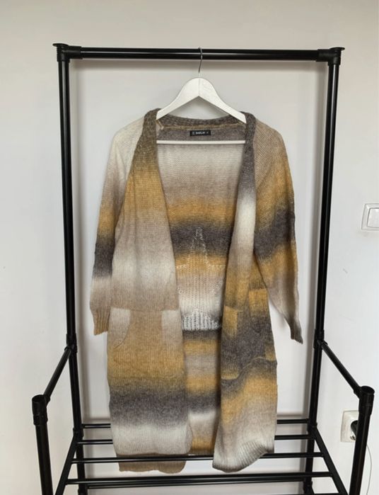 Cardigan lung călduros