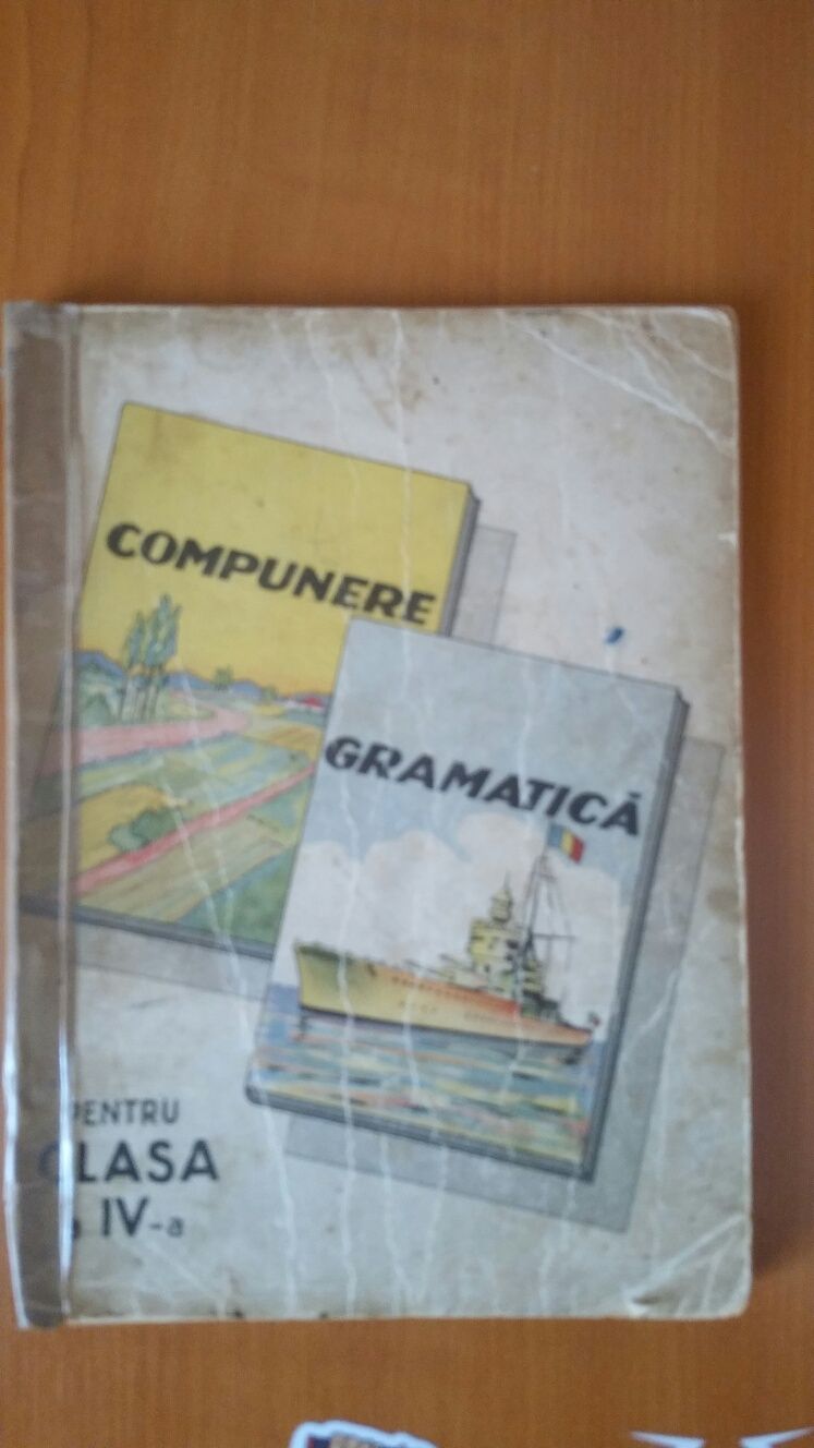 Carte foarte veche-Compunere/Gramatica clasa a IV-a