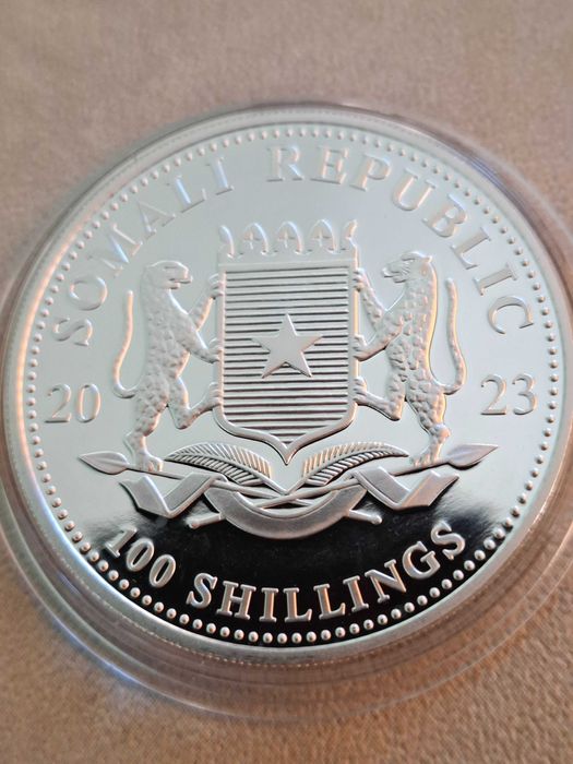 Сребро 1 oz. Сомалийски слон