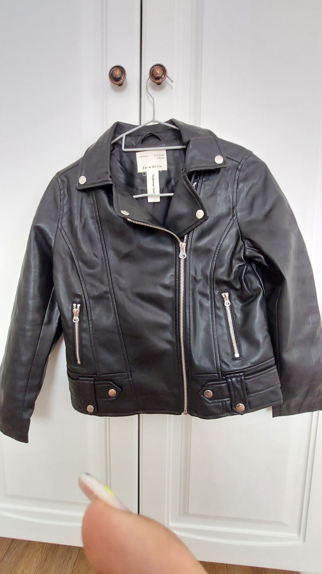 Geaca biker fete Zara 140