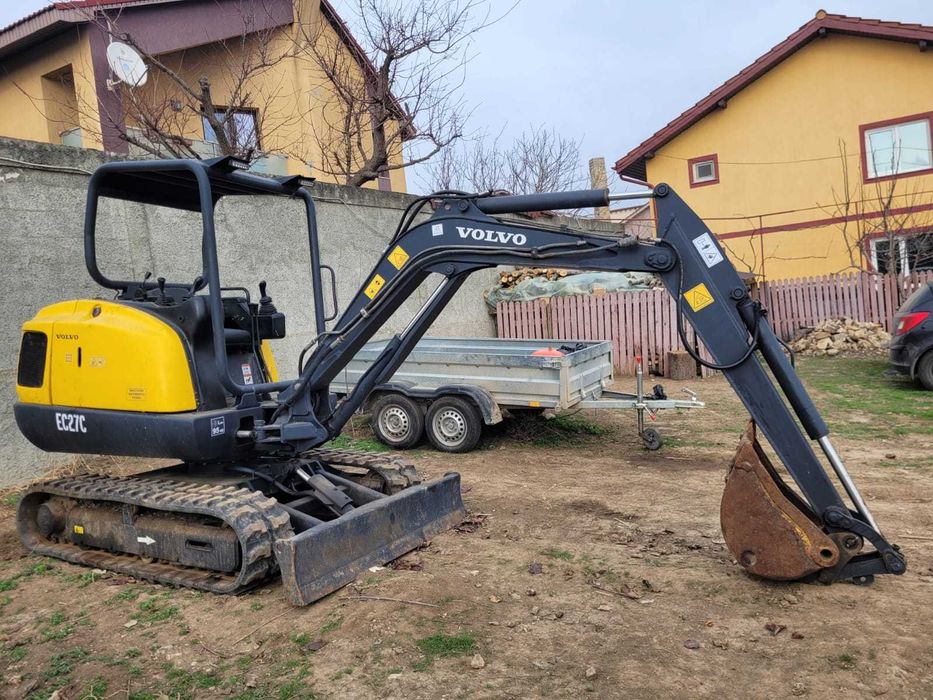 Inchiriez Buldoexcavator/miniexcavator/nacela PRB/manitou/semi-remorca