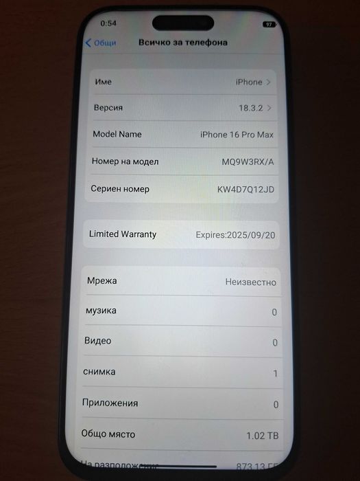 Смартфон 1ТБ напълно функционален