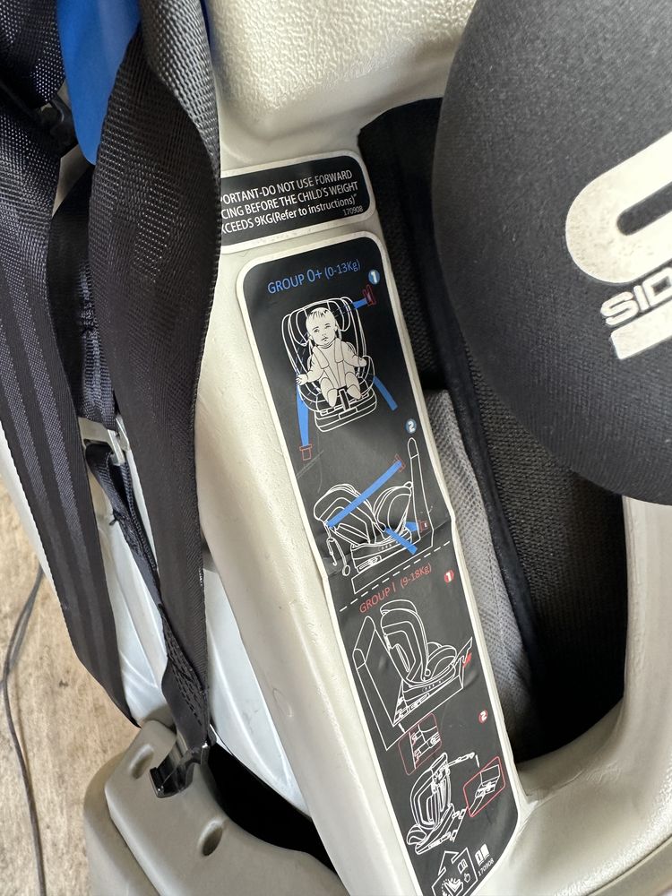 Детско столче kikka boo isofix