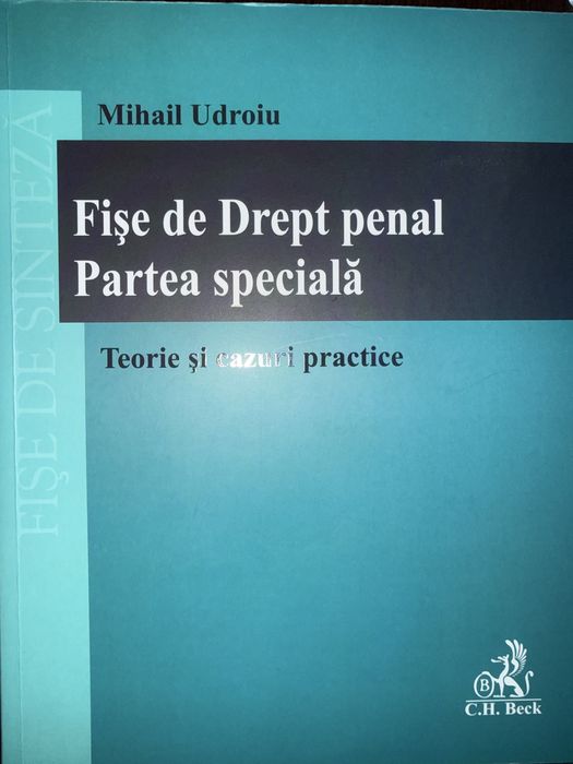 Fise de drept penal. Partea speciala