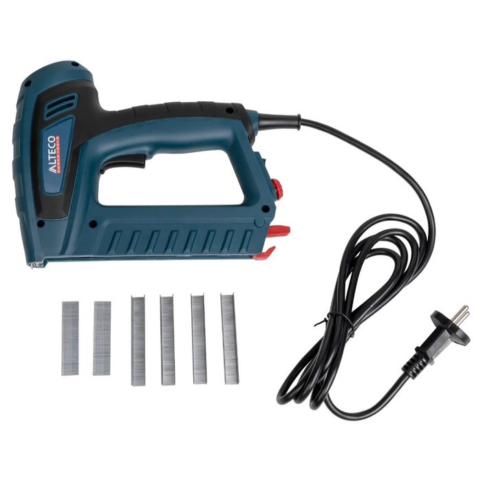 Степлер электрический универсальный гвозди скобы