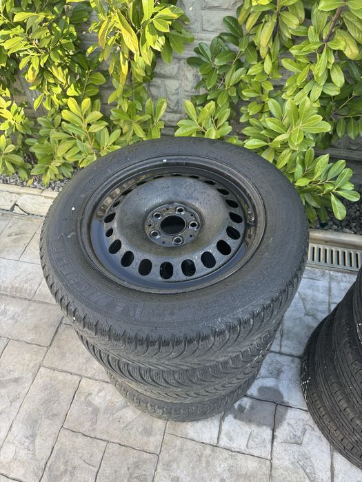Vand jante originale 17’ Mercedes ET38 KBA 44761 cu anvelope iarna