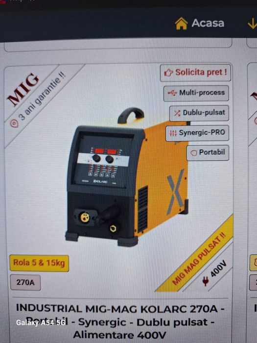 Nu rata! Aparat de sudură,industrial,făcut să dureze!