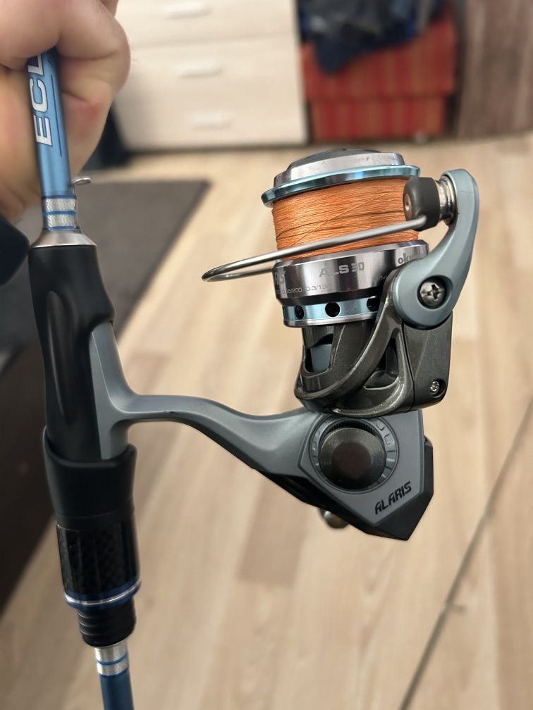 Filstar eclipse spin  ul 0.8-10g 2.05m / макара Okuma Alaris 30