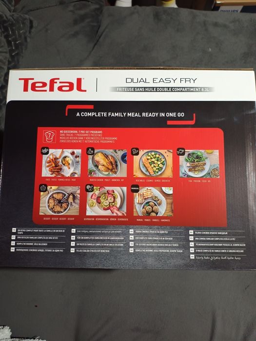 Friteuza Tefal Dual Easy Fry