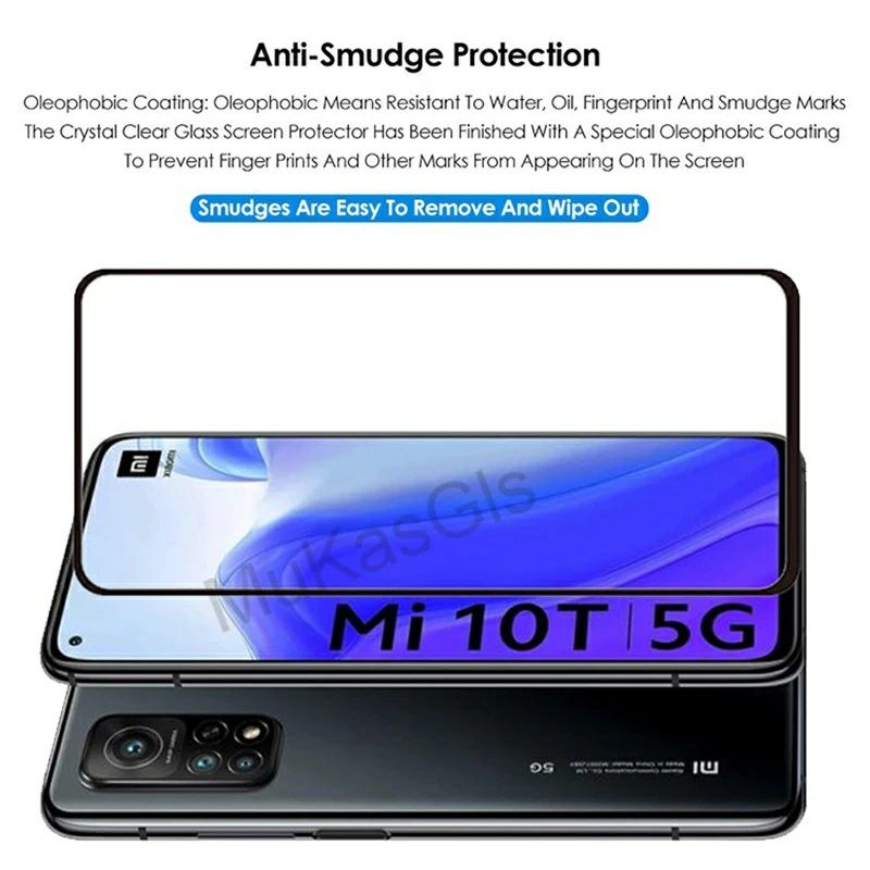 5D Стъклен протектор за Xiaomi Mi 10T / Mi 10T Pro / Mi 9 SE / 9T