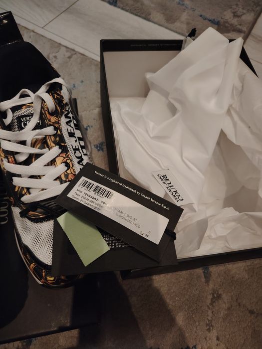 Adidași Versace jeans couture noi, 39