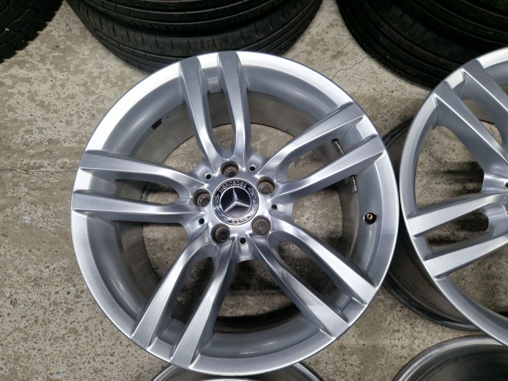 Set Jante Aliaj 5x112 pe 18 Mercedes CLS W218 SL W231 E CLass W213